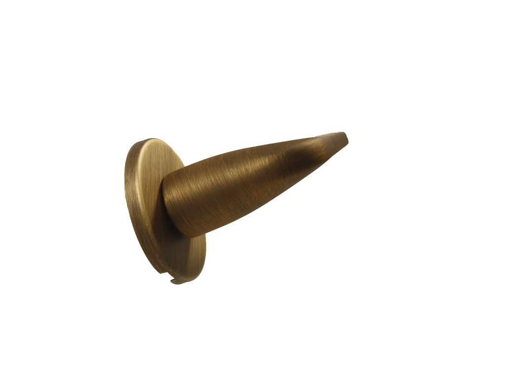 Maniglia Toy rosetta tonda d.50x5h bocchetta foro chiave Z-BGO-Bronzo Graffiato Opaco | GPB Ghidini - immagine 3